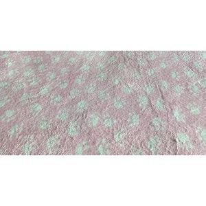 Paw Print Plush Blanket